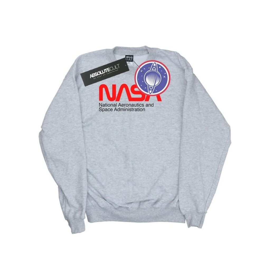 NASA Mens Aeronautics And Space Sweatshirt / Sports Grey